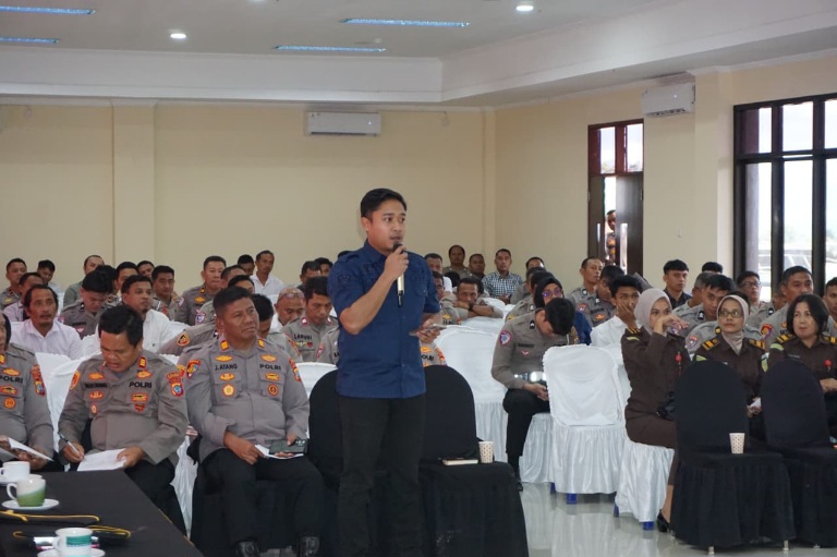 Dihadiri Perwira Polisi se-BMR, Polres Kotamobagu Gelar Sosialisasi UU Nomor 20 Tahun 2025 tentang KUHAP