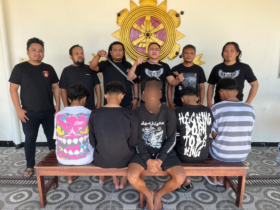 Resmob Polres Bitung Ringkus Empat Pelaku Penganiayaan Bocah 13 Tahun