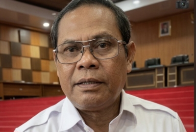 (Ketua Komisi I DPRD Kota Bitung, Nabsar Badoa)