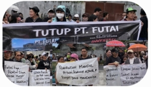PT Futai Dikepung Warga Bitung, Aksi Protes Pecah di Gerbang Pabrik