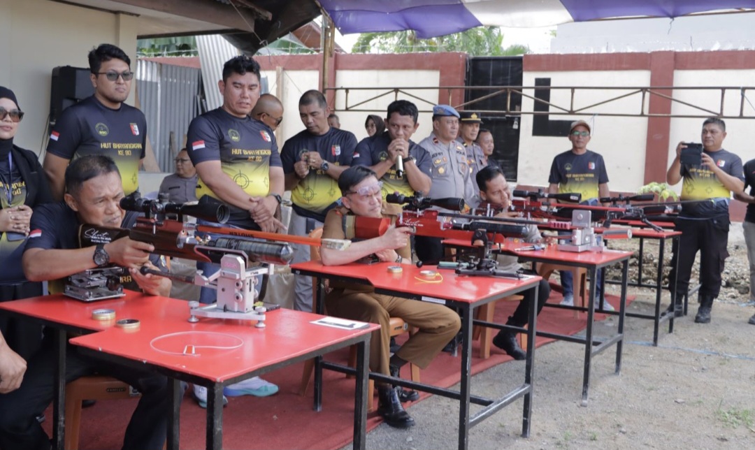 HUT Bhayangkara ke-80, Polres Kotamobagu Resmikan Lapangan Tembak MOTABI dan Gelar Kapolres Cup 2026