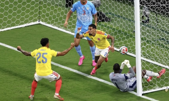 Kolombia Tundukkan RD Kongo, Gol Daniel Muñoz Jaga Asa Los Cafeteros ke Fase Gugur
