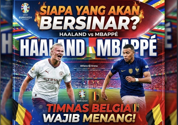 Prediksi Besok: Haaland atau Mbappé yang Bersinar? Belgia Wajib Menang