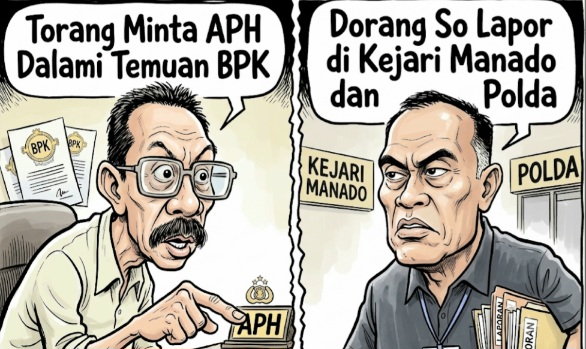INAKOR Desak APH Dalami Temuan BPK di PDAM Manado, Dirut: “Dorang So Lapor di Kejari dan Polda”