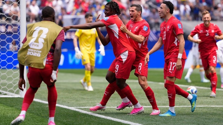 Swiss Mengamuk di Babak Kedua, Bosnia Dihajar 4-1 di Piala Dunia 2026