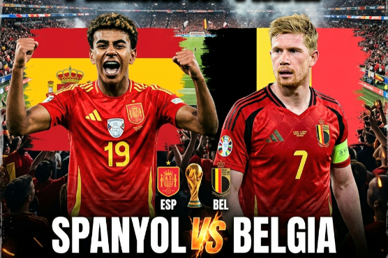 Jelang Spanyol vs Belgia, Satu Fakta Ini Diprediksi Jadi Penentu Lolos ke Semifinal