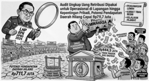 BPK Bongkar Kebocoran Retribusi Pasar Minahasa, Rp444,5 Juta Tak Masuk Kas Daerah