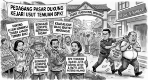 Pedagang Pasar Dukung Kejari Minahasa Usut Temuan BPK, Minta Pengelolaan Retribusi Dibenahi