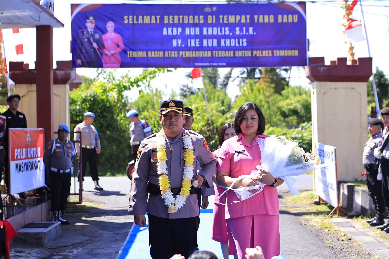 AKBP Novrial Alberti Kombo Resmi Disambut di Polres Tomohon, Babak Baru Kepemimpinan Dimulai