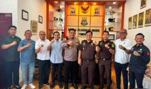 Kapolres dan Kajari Tomohon Perkuat Sinergi Penegakan Hukum