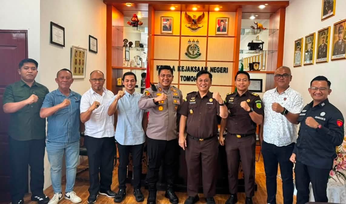 Kapolres dan Kajari Tomohon Perkuat Sinergi Penegakan Hukum