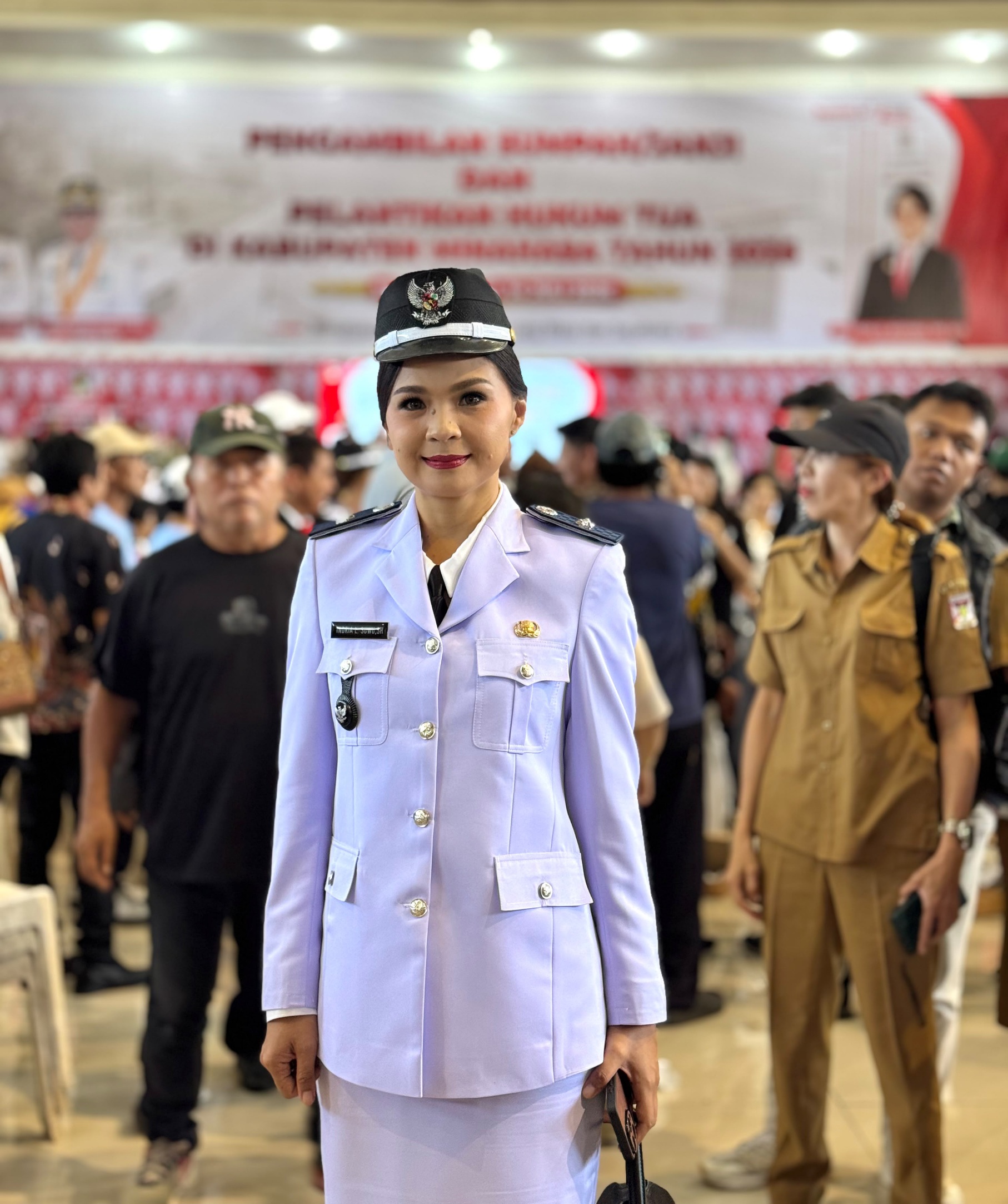 Hukum Tua Desa Koha Timur Indria Lighaya Suwu Dipercaya Pimpin DPC AKSI Minahasa