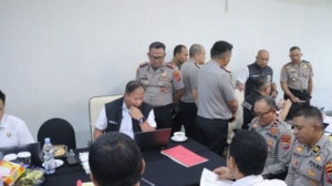 Bersama Kapolres se-Bolmong Raya, AKBP Abdul Kholik Sambut Tim Itwasum Mabes Polri Laksanakan Audit Kinerja TA 2026