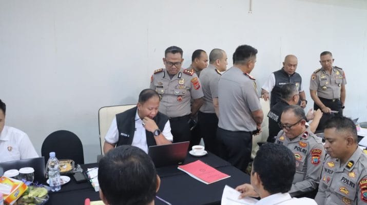 Bersama Kapolres se-Bolmong Raya, AKBP Abdul Kholik Sambut Tim Itwasum Mabes Polri Laksanakan Audit Kinerja TA 2026