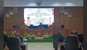 Sekda Lynda Watania Kerahkan OPD Matangkan Pengucapan Syukur dan Nobar Piala Dunia