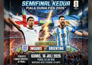 Laga yang Ditunggu Dunia! Inggris vs Argentina, Siapa Menantang Spanyol di Final?