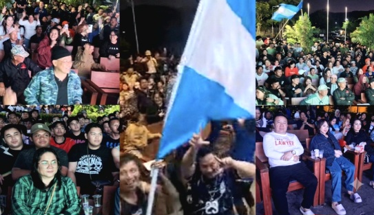 Ratusan Warga Ramaikan Nobar Semifinal Inggris–Argentina di Rumah Wenny Lumentut, Tokoh Sulut Sebut Ruang Pemersatu