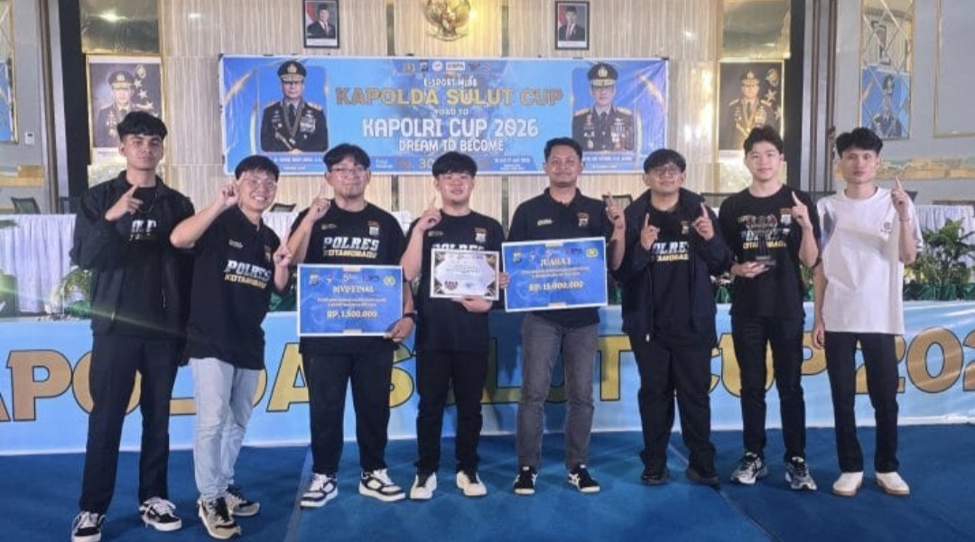 Tim MLBB Polres Kotamobagu Juara Kapolda Cup 2026, Wakili Polda Sulut di Kapolri Cup Nasional