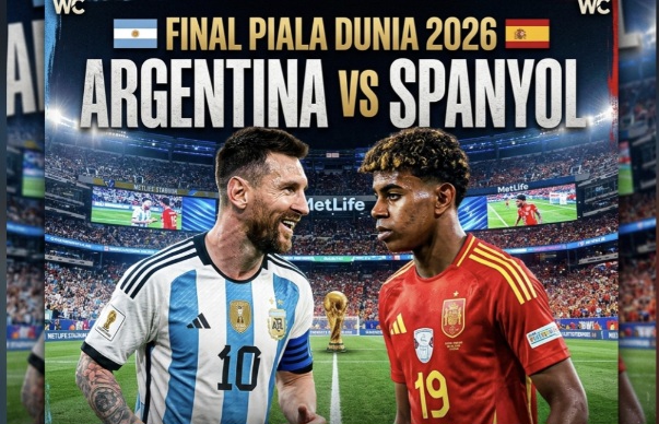 Penasaran Hasil Final Piala Dunia 2026? Simak Prediksi Spanyol vs Argentina