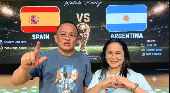 Keluarga Wenny Lumentut–Sangi Ucapkan Terima Kasih kepada Warga dan Polri atas Suksesnya Nobar Final Piala Dunia 2026