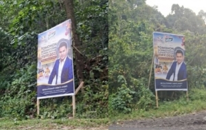 Jelang TIFF 2026, Tomohon Dipenuhi Baliho Osco, Warga Geleng Kepala