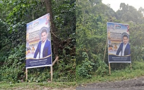 Jelang TIFF 2026, Tomohon Dipenuhi Baliho Osco, Warga Geleng Kepala