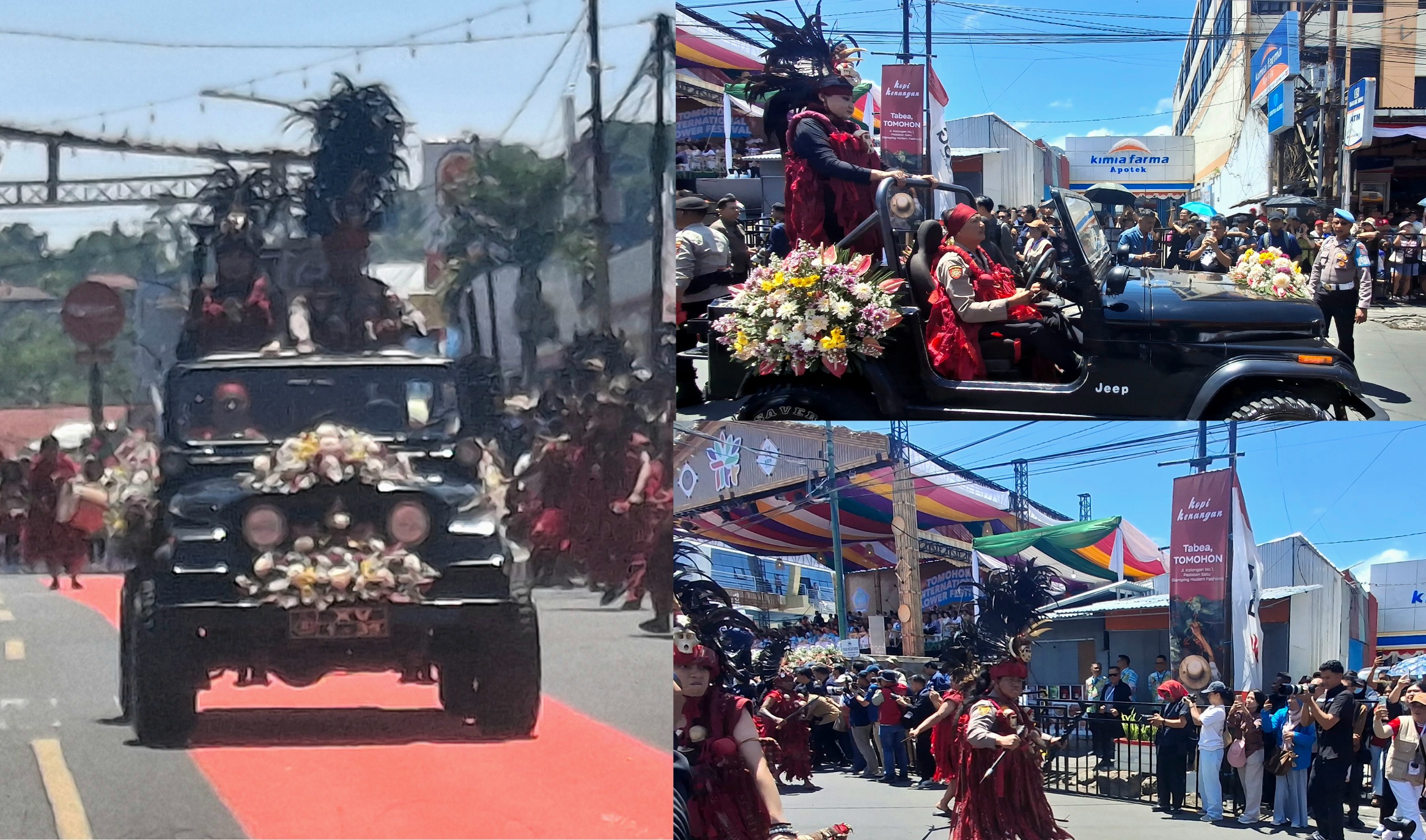 Gagah dan Berani! Kapolres Tomohon Bersama Istri Bikin ToF 2026 Makin Membara