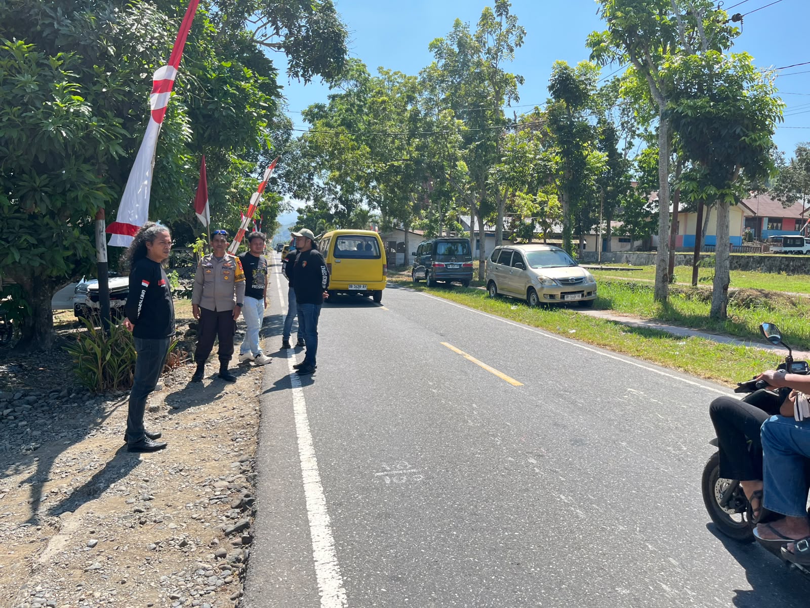 Polres Kotamobagu Kawal Ketat Pengucapan Syukur di Lolayan