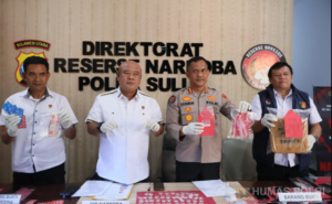 Polda Sulut Ungkap Tiga Kasus Narkoba dan Psikotropika, Empat Tersangka Diamankan