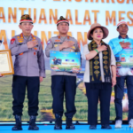 Polri Raih Rekor MURI Penanaman Bawang Putih Serentak di Lahan 279,53 Ha
