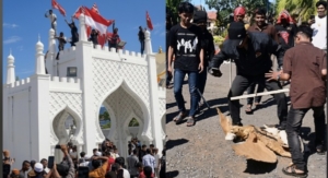 Jelang HUT ke-81 RI, Hari Damai Aceh Berujung Ricuh, Bulan Bintang Berkibar hingga Garuda Diinjak-injak