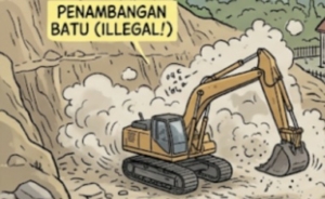 Polda Sulut Diminta Usut Galian C Diduga Tanpa Izin di Rinegetan