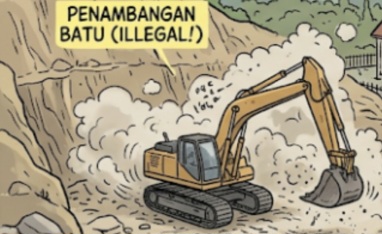 Polda Sulut Diminta Usut Galian C Diduga Tanpa Izin di Rinegetan