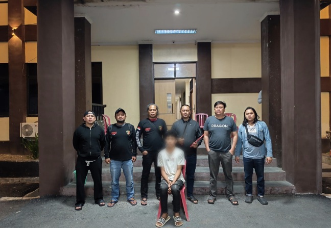 Pemuda Desa Inuai Diamankan Bawa Sajam Saat Patroli URC Polres Kotamobagu