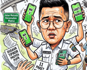 Dugaan Tipikor Proyek PUPR Bitung Mencuat Kadis Disebut Rajin Ganti Nomor WA