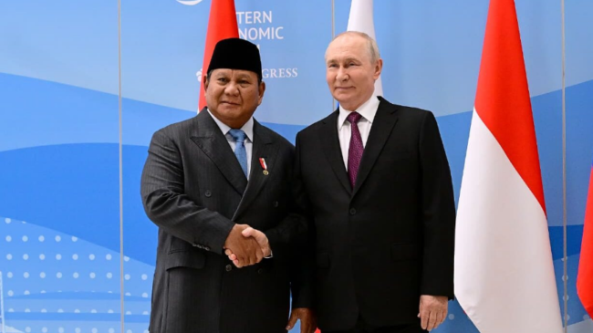 Presiden Prabowo dan Presiden Putin Tegaskan Hubungan Strategis Indonesia dan Rusia