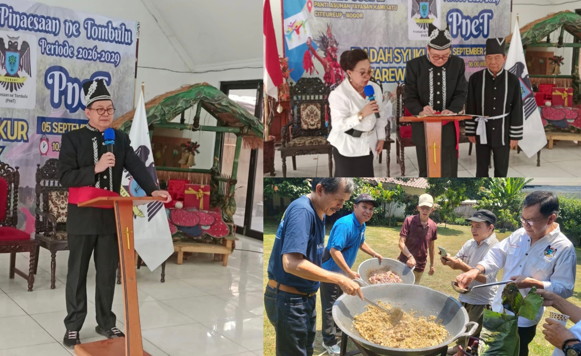 Pengukuhan PneT di Bogor Diperkuat Aksi Sosial untuk Generasi Tombulu