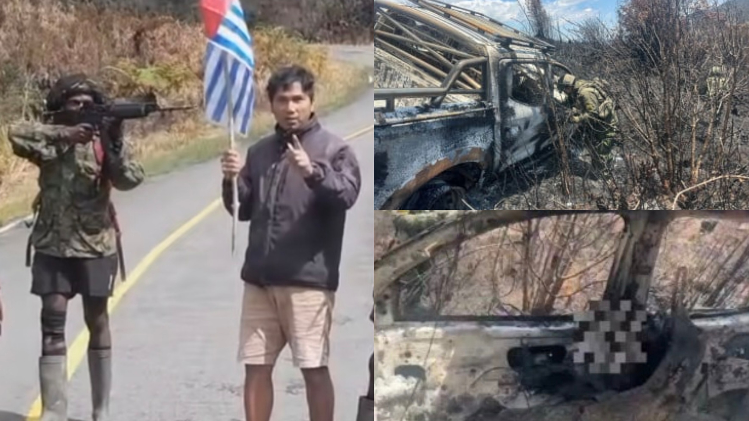 Aris Sanda Tewas Terbakar Usai Disandera OPM Warganet Desak Prabowo Bertindak