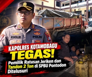 Wali Kota Kotamobagu Temukan Dugaan Penimbunan BBM di Pontodon Kapolres Janji Tindak Tegas