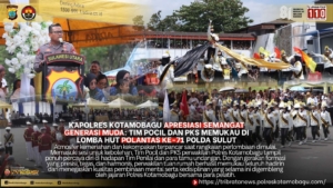 Luar Biasa di Bawah Pimpinan Abdul Kholik Pocil dan PKS Polres Kotamobagu Juara Umum Tingkat Polda Sulut