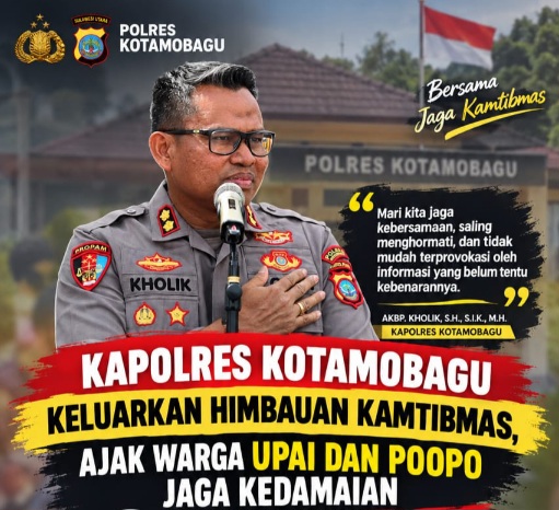 Warga Upai dan Poopo Memanas Kapolres Abdul Kholik Serukan Baku Baku Bae