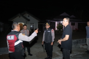 Pastikan Situasi Aman dan Kondusif Kapolres Abdul Kholik Turun Langsung Pantau Upai