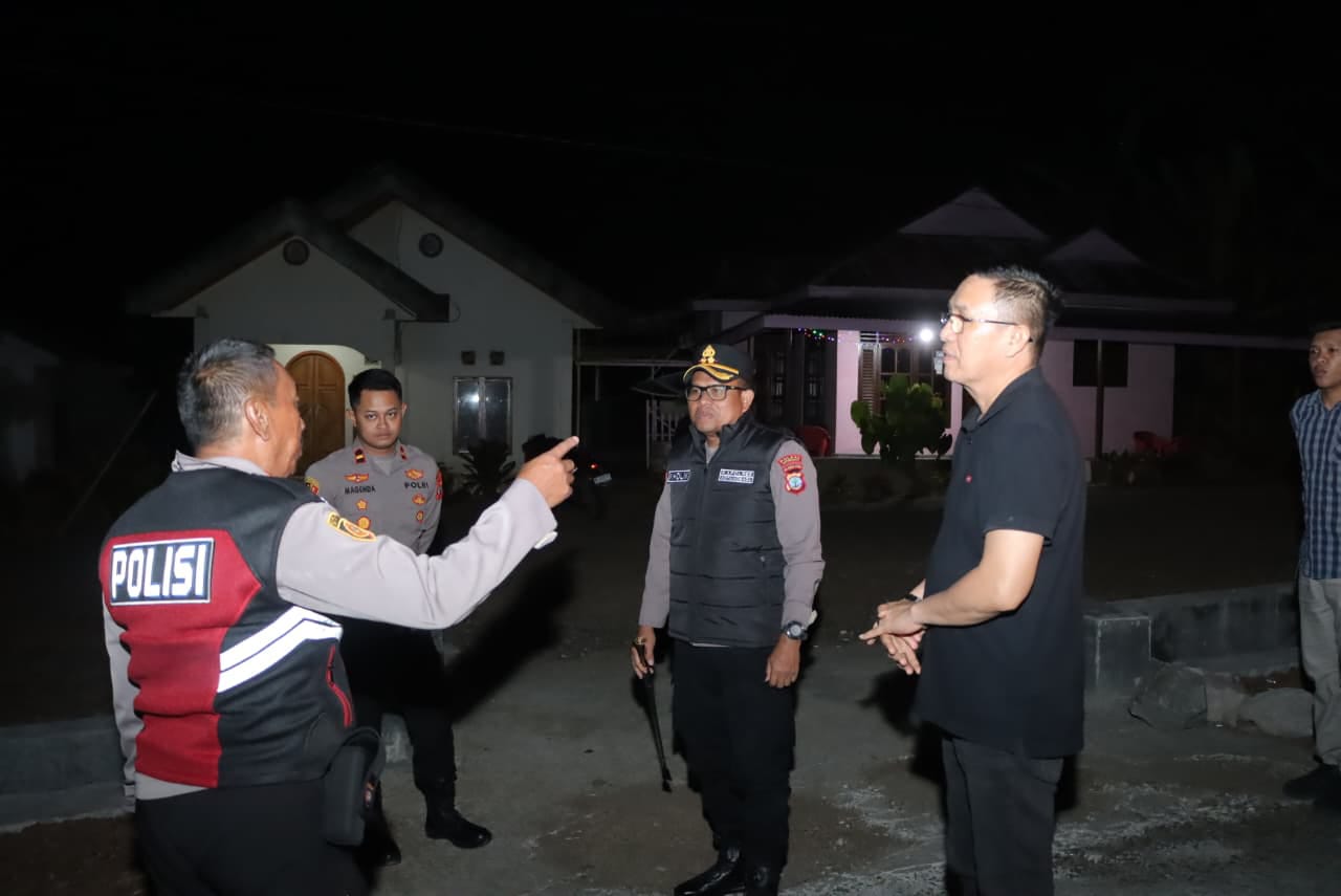 Pastikan Situasi Aman dan Kondusif Kapolres Abdul Kholik Turun Langsung Pantau Upai