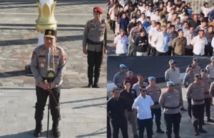 Apel Terakhir Irjen Pol Roycke Harry Langie Pamit dari Polda Sulut