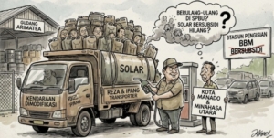 Dugaan Penyalahgunaan Solar Subsidi di Minut Reza dan Ipang Disebut Terkait Penampungan di Arimatea