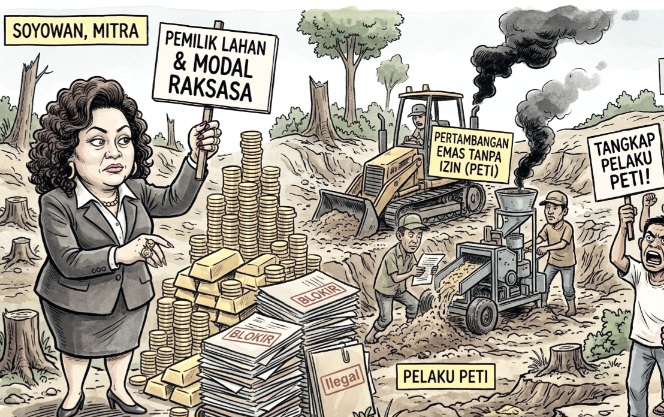 Dugaan PETI Soyowan Menantang Hukum: Kapolda Sulut & Kapolres Mitra Didesak Gulung Ci Feiby Adam Tanpa Pandang Bulu