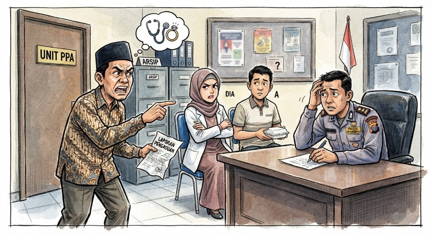Diduga Berzina Warga Kopandakan I Laporkan Dokter RSUD Pobundayan ke Polisi