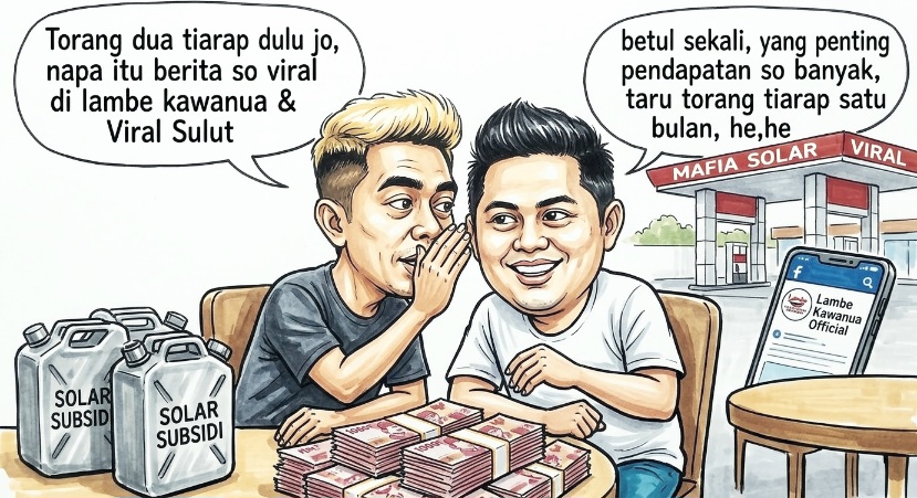 Pantas Saja Menghilang! Cale dan Kiky Diduga Tiarap Usai Skandal Mafia Solar SPBU Tateli Viral