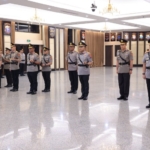 Kapolri Pimpin Sertijab Lima Pejabat Strategis Polri