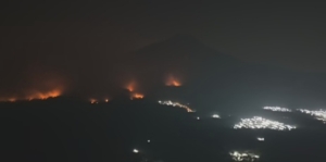 Asap Karhutla Gunung Klabat Mengancam Manado